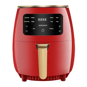 OEM Haushalt auf Lager Digital 4l 5l Red Elektroherd Deep Oven Air Fryer