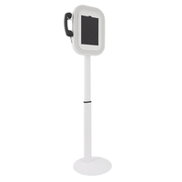 Stand iPad en métal de 11 pouces TOPS avec impression en libre-service et écran tactile pour double usage comme livre d'or lors de mariages et événements