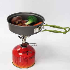 Estufa de Gas Portátil Plegable de Acero Inoxidable para Exteriores, Quemador de Tanque Largo con Múltiples Deflectores de Viento, Estufa de Camping 3-5 - Product Image 2