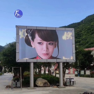 Fábrica precio promocional LED digital de señal de publicidad al aire libre led video pared pantalla led P6 - Product Image 3