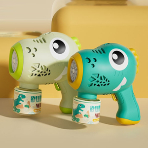 Pistola de Burbujas de Jabón de Plástico con Luz y Música para Niños, Juguete para Exteriores - Product Image 2