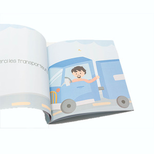 Cetak Buku Komik Anak-Anak Sampul Lunak Kustom Pabrik Cina dengan Kertas Offset & Kertas Kraft/Kertas Seni - Product Image 2