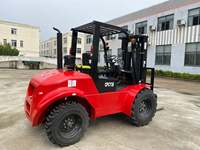 Forklift Medan Berat 3.5 Ton Diesel Full Free Forklift Dengan Sertifikasi CE Laris di Cina
