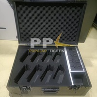 Vente chaude mariage DMX alimenté par batterie sans fil 6in1 uplight 3x18W RGBWA UV DJ événement LED par lumière