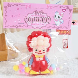 Funny <b>Circus</b> Clown Squishy <b>Toy</b> Birthday Party Favor Decoration Stress Relief Gift for Kids Adults - Product Image 4