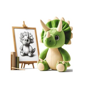 All'ingrosso giocattoli <span class=keywords><strong>di</strong></span> <span class=keywords><strong>peluche</strong></span> <span class=keywords><strong>di</strong></span> <span class=keywords><strong>dinosauro</strong></span> personalizzati Super morbidi giocattoli in tessuto con fodera in maglia <span class=keywords><strong>di</strong></span> cotone PP regali <span class=keywords><strong>di</strong></span> compleanno per bambini - Product Image 5