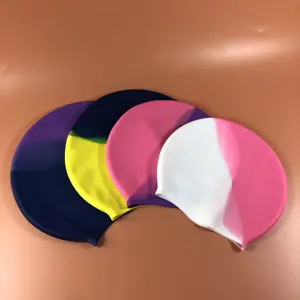 Gorro de baño grande de silicona para mujer, alta calidad, para nadar, pelo largo, dreadlock