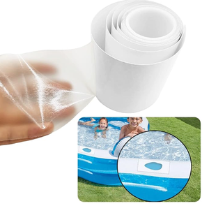 Ruban de réparation transparent en TPU pour <span class=keywords><strong>piscine</strong></span>, auto-adhésif, haute résistance, pour <span class=keywords><strong>réparer</strong></span> les fuites des liners de <span class=keywords><strong>piscine</strong></span> et des jouets gonflables - Product Image 4