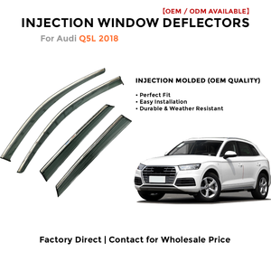 Deflectores de Ventana Laterales para Toyota LC200 2008-2019 Protector de Lluvia Accesorios de Coche - Product Image 2