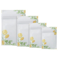 Sacs alimentaires scellables en Mylar, plusieurs, petits sacs, personnalisés, à fermeture éclair, 3 côtés, en aluminium anti-odeur, refermables, en Stock