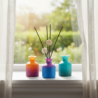Flacon de parfum en verre de luxe vide 150 ml, diffuseur d'arômes en verre pour la décoration de la maison