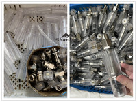Équipement de detailing : Canon à mousse 1/4 à raccord rapide, pistolet pulvérisateur pour lavage auto, nettoyeur haute pression, pistolet à mousse de neige en laiton nickelé
