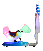 KA-160 M SKY Speed Dragon Coloré 17 pouces LCD LED Lumière Dragon Ride Amusement Kiddie Rides Jeu à jetons certifié CE