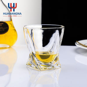 Rock Barware 10 oz cristal transparente antiguo cóctel <span class=keywords><strong>Whisky</strong></span> reutilizable Twisted Lowball Bourbon vaso para <span class=keywords><strong>whisky</strong></span> escocés - Product Image 6