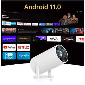 HY300 intelligenter tragbarer Projektor Quad-Core Android 11 Dual WLAN <span class=keywords><strong>LCD</strong></span> 4K Video 720P Heimkino Projektor 4K Projektoren - Product Image 5