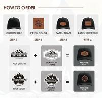Casquette de baseball sportive à séchage rapide à 7 panneaux avec dos en maille personnalisé pour la course en extérieur