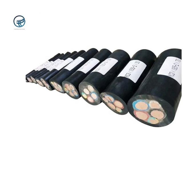 Insulated PVC Control Wire Cable with Multiple Functions 450/750V 4 Core Rubber Flat Cable 10mm-50mm FlexShield for Industria