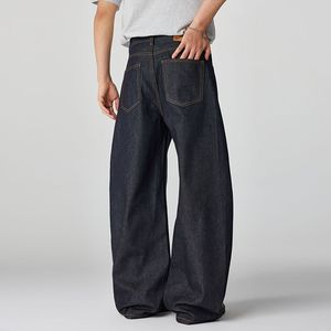 Jeans de Alta Calidad con Cinco Botones, Corte Slim, Tejido Grueso, Pierna Ancha y Corte Curvo que No se Destiñen / Aptos para Hombres y Mujeres - Product Image 6