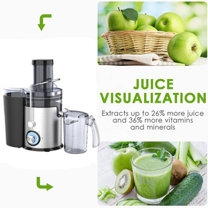Moteur électrique 800W en acier inoxydable, presse-agrumes électrique pour fruits et légumes - Product Image 5