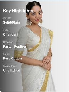 Sari de Seda Tradicional Premium para Mujer con Materiales Reciclados de Secado Rápido, Prenda Étnica Elegante para Bodas y Fiestas - Product Image 2