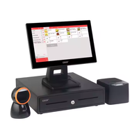 Vente en gros 15.6 ''écran tactile POS terminal électronique caisse enregistreuse système de machine écran tactile de bureau systèmes Pos