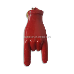 Corno Malochio Schlüssel bund Italienisch Evil Eye Friends Geschenk Metall Schlüssel anhänger Geschlossener Faust schutz Amulett Glück Charms Schlüssel bund - Product Image 3