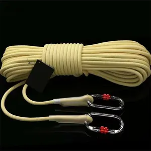 Изготовленный на заказ арамидный трос огнестойкий шнур защитный толстый шнур двойной плетеный арамидный канат для промышленной безопасности
