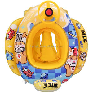 Barca giocattolo per bambini con pistola ad acqua e volante - Sedile sommergibile, galleggiante a forma di pannolino in spugna per giochi d'acqua - Product Image 4