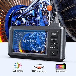 <span class=keywords><strong>8mm</strong></span> IP67 étanche HD 4.3 pouces écran endoscope industriel caméra 8 LED endoscope vidéo numérique de poche pour carte mémoire intérieure - Product Image 4