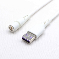 Kabel Pengisian Daya Magnetik 3 in 1 Berkualitas Tinggi USB ke Type C Micro untuk Ponsel, Pengisian Cepat dan Sinkronisasi Data