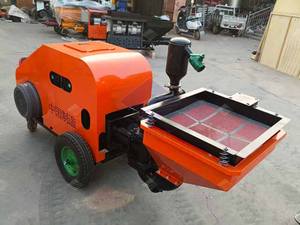 Pulverizador de hormigón resistente a la corrosión de suministro de fábrica de larga duración Bomba hidráulica de hormigón para proyectos aeroportuarios - Product Image 6