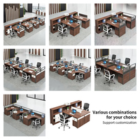 Cloisons de bureau, poste de travail pour bureaux d'entreprise, écoles, collection de tables de bureau professionnelles avec bureau modulaire