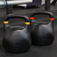 Kettlebells Octo de compétition robustes pour salle de sport commerciale, équipement professionnel de fitness fonctionnel