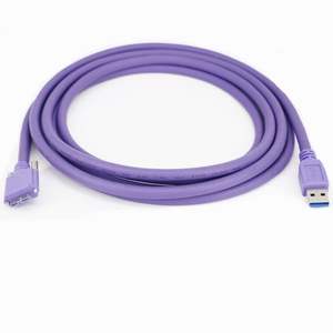 Câble d'extension USB 3.0A Micro B mâle ou femelle 10FT blindé haute vitesse 5 Gbps pour transfert de données pour caméra industrielle - Product Image 1