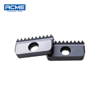 Carbide Thread Inserts PVD Coated CNC Turning Tools 21N 3.0ISO Box Packaging High Wear Resistance Super Hard 65HRC OEM Indexable
