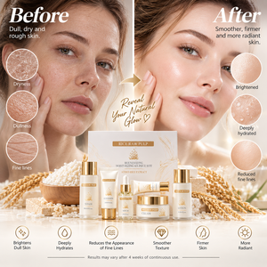 Siero di bellezza giorno e notte ODM con estratto di riso e collagene per il trattamento dell'acne, set coreano per la cura della pelle - Product Image 2