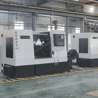 TCK50 CNC Tour Machine Slant Bed Cnc Metal Processional avec Rail Incliné Système Siemens
