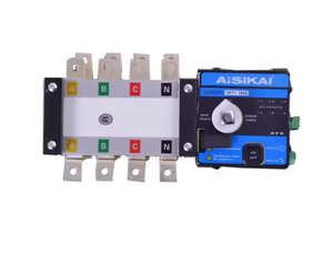 Aisikai 400A 4P Genset Automatic Transfer Switch Generator Set Dual Power Changeover Auto Start Controller Transfe YHS Automatic - Product Image 2