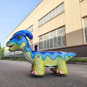 Khủng long đi xe trên xe điện cưỡi khủng long máy cho Kid công viên giải trí - Product Image 6