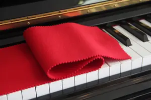מפעל סיטונאי custom 88 מקשי פסנתר מקלדת אבק כיסוי הרגיש בד