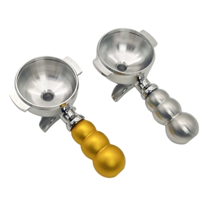 Portafiltro per Caffè in Acciaio Inox da 58MM con 2/3 Orecchie per Macchina da Caffè LaMarzocco, Logo Personalizzato, Accessori per Espresso - Product Image 3
