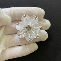 BOBOMU Perles à sequins écologiques de 4 cm, épaisseur 1,2 mm, en cristal, accessoires de couture DIY pour sacs, chaussures, fleurs faites à la main, vente en gros usine