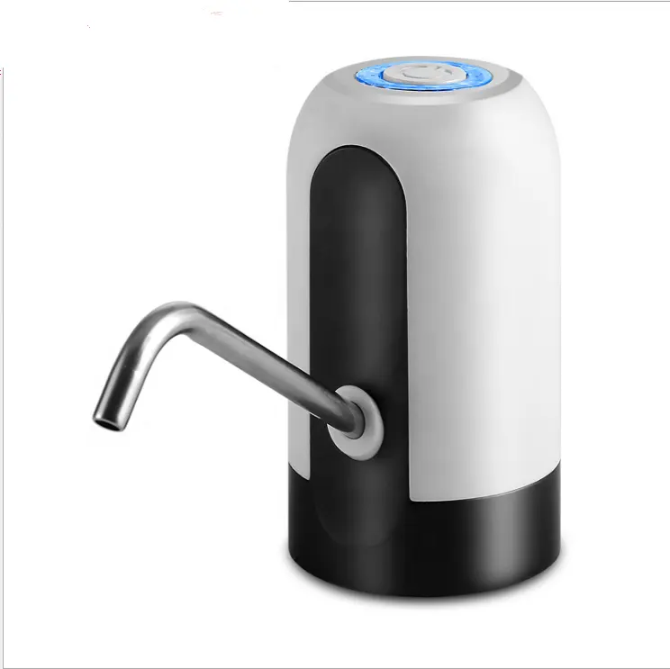 Bomba de agua recargable por USB, bomba de agua con batería para uso de botellas de agua