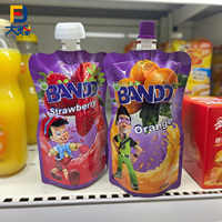 Sacs d'emballage de boissons pour enfants personnalisés boissons liquides gazeuses jus lait sac d'emballage avec bec