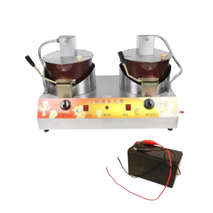 Mini machine à pop-corn de qualité commerciale à double pot industriel du fabricant - Product Image 5