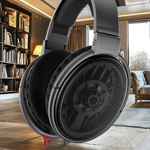 Audífonos Sennheiser HD 600, Abiertos, Dinámicos, 300 Ohmios, con Cable, Sobre la Oreja, Sonido Natural, Comodidad Premium, Malla Metálica - Product Image 2
