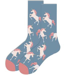 Baleine printemps Bew drôle fruits femmes chaussettes mignon Animal moyen Tube chaussettes unisexe mode HHappy chaussettes - Product Image 2