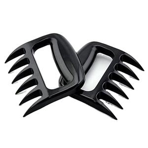 2ชิ้น/1คู่ก้ามจับเนื้อมีประโยชน์ส้อมที่คีบจับเนื้อหมูเครื่องผสมสลัดผักผลไม้เครื่องมือบาร์บีคิว - Product Image 1