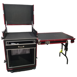 12U <span class=keywords><strong>16u</strong></span> Mixer khuếch đại thiết bị sân khấu tùy chỉnh trường hợp chuyến bay Giá nhôm & ván ép cdj & Loa trường hợp/Cáp trường hợp chuyến bay - Product Image 4