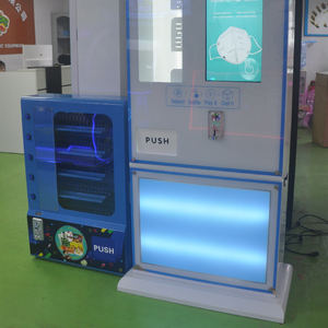 Máquina expendedora de mascarillas y agua operada con monedas YOYO GAME al por mayor con capacidad de 300-600 para dispensador de botellas de alcohol <span class=keywords><strong>en</strong></span> farmacias - Product Image 4